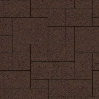 Тротуарная плитка Steinrus Инсбрук Альпен Коричневая Native 60 мм
