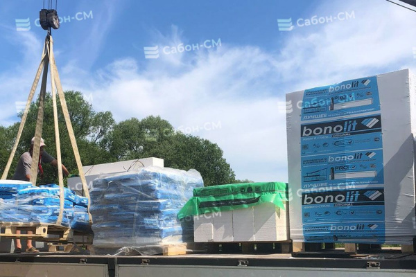 Газосиликатные блоки Бонолит D200 600х250х200 стеновые