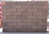 Облицовочный кирпич Вышневолоцкая керамика полуторный утолщенный 1,4 НФ Баварская кладка Графит гладкий